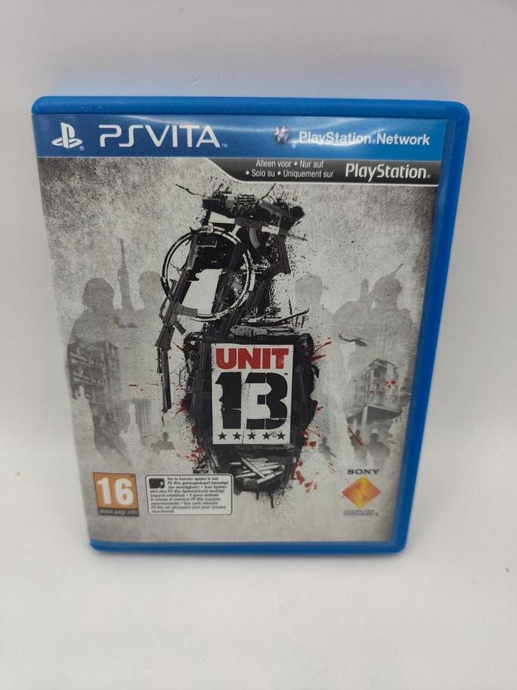 Unit13 PS Vita, Spelcomputers en Games, Games | Sony PlayStation Vita, Zo goed als nieuw, Avontuur en Actie, 1 speler, Vanaf 3 jaar