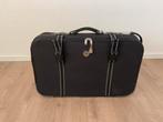 Ruime Carlton zwart/antraciet koffer, Sieraden, Tassen en Uiterlijk, Tassen | Reistassen en Weekendtassen, Ophalen of Verzenden