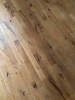 Eikenhouten vloer 90m2, Minder dan 10 cm, Zo goed als nieuw, 10 m² of meer, Hout