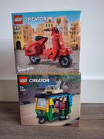 LEGO Creator 40517 Vespa & 40469 Tuk-Tuk - Nieuw!, Ophalen of Verzenden, Nieuw
