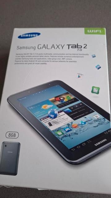 Samsung Galaxy tab 2 7.0 in doos met originele hoes beschikbaar voor biedingen