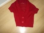 turnover vest maat 36 nieuw, Kleding | Dames, Truien en Vesten, Ophalen of Verzenden, Nieuw, Maat 36 (S), Rood