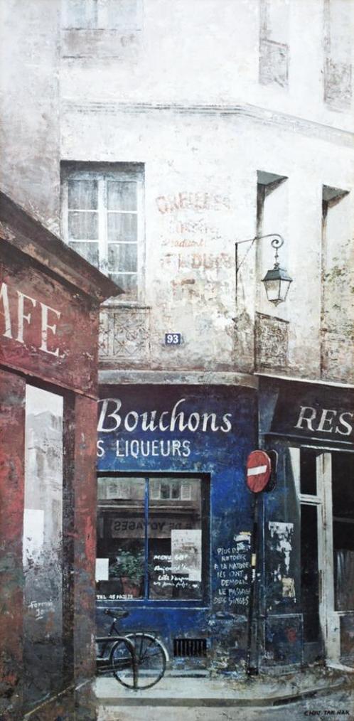 Chiu Tak Hak - Le Bouchons, Antiek en Kunst, Kunst | Overige Kunst, Ophalen of Verzenden