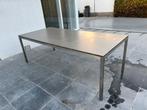 Tuintafel Jati & Kebon 1m x 2,2m taupe, Ophalen, Gebruikt, Rechthoekig, Aluminium