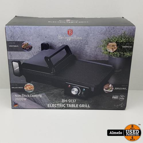 Berlinger Haus BH-9137 Electric Table Grill | Nieuw |, Witgoed en Apparatuur, Ovens, Zo goed als nieuw