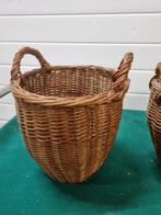 -	Rieten manden twee stuks, Huis en Inrichting, Ophalen of Verzenden, 'T Olde Gre-j, Info@toldegrej.nl, Endepoelstraat 20f Didam