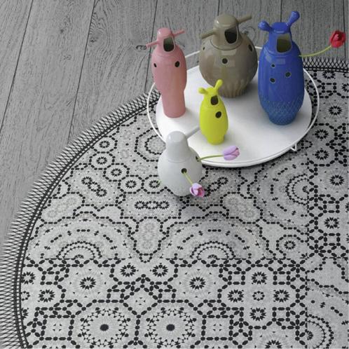 Vloerkleed RugxStyle Aarhus Ø200 cm, Huis en Inrichting, Stoffering | Tapijten en Kleden, Nieuw, 200 cm of meer, 200 cm of meer