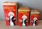 1 KG-1/2 KG-1/4 KG ECHTE OUDE DROSTE BLIKKEN☕️DAMPEND KOPJE, Verzenden, Gebruikt, Overige, Droste