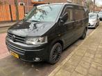 Volkswagen Multivan 2.5 TDI 96KW AUT 2008 Zwart camper gp t5, Auto's, Overige carrosserieën, Zwart, Diesel, Multivan