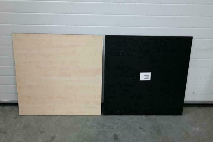Trespa Ahorn Vierkant 800x800x12mm €15,-, Doe-het-zelf en Verbouw, Platen en Panelen, Gebruikt, HPL, Minder dan 20 mm, Ophalen of Verzenden