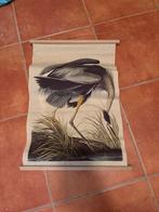 Doek wanddecoratie vogel, Ophalen of Verzenden