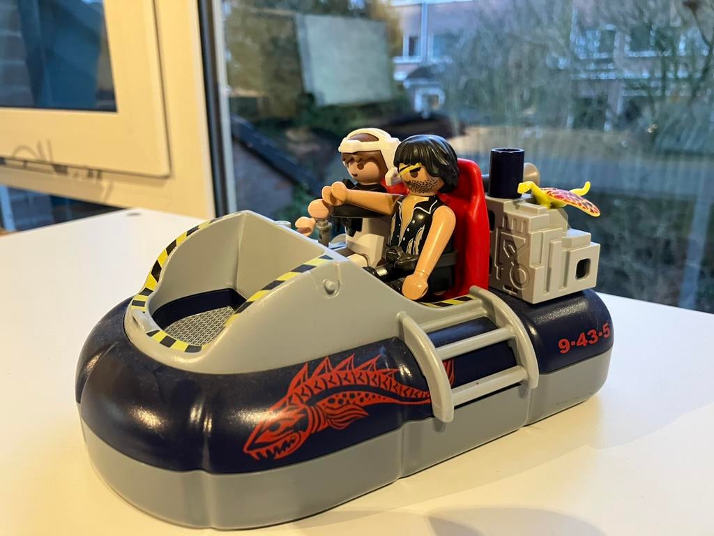 Playmobil hovercraft, Ophalen of Verzenden, Zo goed als nieuw