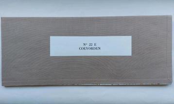 22E stafkaart uit 1963 Coevorden met Dalen Gramsbergen Krim beschikbaar voor biedingen