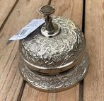 TAFELBEL HOTELBEL RECEPTIEBEL WINKELBEL BEWERKT LUXE ZILVER, -, -, Nieuw, Ophalen of Verzenden