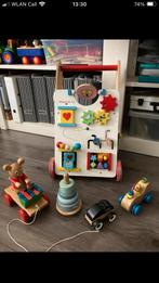 Houten speelgoed / loopkarretje, Kinderen en Baby's, Ophalen of Verzenden, Zo goed als nieuw