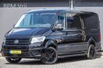 Volkswagen Crafter L3H2 | 177Pk Aut. | Dubbele Cabine | Nieu, Auto's, 12 maanden, Stof, Gebruikt, Zwart
