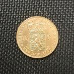 10 Gulden Willem 1818 - Gouden Munt verguld naslag, Verzenden, Goud, Koning Willem I, Losse munt