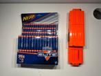 Nerf darts 75 stuks met dubbel magazijn, Ophalen of Verzenden, Zo goed als nieuw