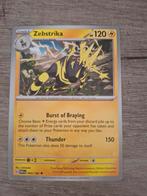 Zebstrika Pokémonkaart - Nieuw - PAR 063/182, Ophalen of Verzenden, Nieuw, Losse kaart