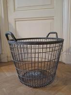 🎄020/AARDAPPELMAND/HOUTMAND/PAPIERMAND/DRAADMAND/OOGSTMAND, Ophalen, Rond, Overige materialen