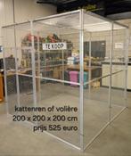 Kattenren of voliere, Ophalen, Nieuw