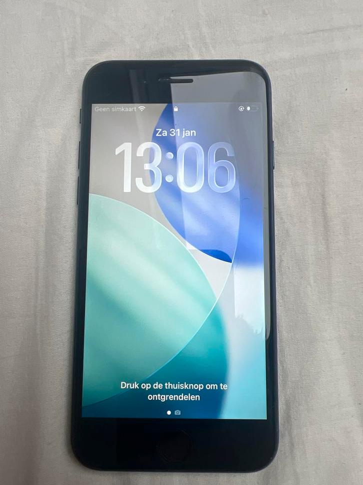 iPhone SE (2022) Zwart, Telecommunicatie, Mobiele telefoons | Apple iPhone, Gebruikt, 64 GB, Zonder abonnement, Zonder simlock