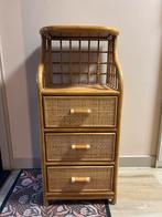 Rotan kastje, Huis en Inrichting, Kasten | Ladekasten, Ophalen, 50 tot 100 cm, Zo goed als nieuw, Minder dan 100 cm