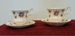Royal Albert Sweet Violets Kop en Schotel, Antiek en Kunst, Ophalen of Verzenden