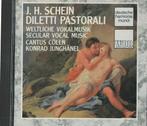 Schein, Diletti Pastorali. Weltliche Vokalmusik, Ophalen of Verzenden, Barok, Zo goed als nieuw, Overige typen