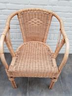 Rieten Stoel, Huis en Inrichting, Stoelen, Riet of Rotan, Gebruikt, Eén, Vintage stoel