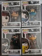 4x Mortal Kombat Funko Pop 250 - 251 - 252 - 253, Verzamelen, Poppetjes en Figuurtjes, Verzenden, Nieuw