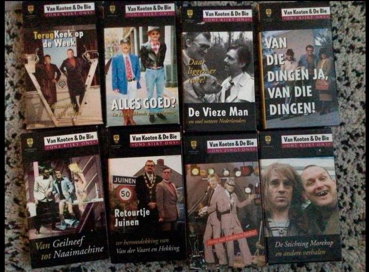 KOOT EN DE BIE  8 VHS BANDEN, Cd's en Dvd's, VHS | Documentaire, Tv en Muziek, Zo goed als nieuw, Ophalen of Verzenden