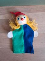 De Groene Merel houten vingerpoppetje clown, Ophalen of Verzenden, Zo goed als nieuw