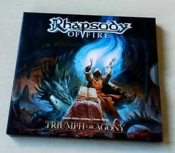 Rhapsody Of Fire - Triumph Or Agony CD 2006 Limited Edition beschikbaar voor biedingen