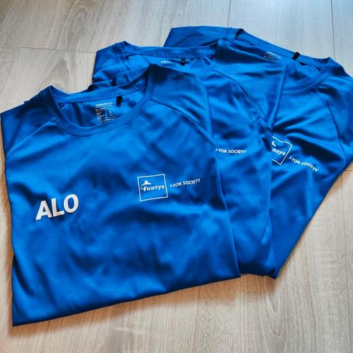 Fontys ALO sportkleding, Kleding | Heren, Sportkleding, Zo goed als nieuw, Algemeen, Maat 52/54 (L), Blauw, Ophalen of Verzenden