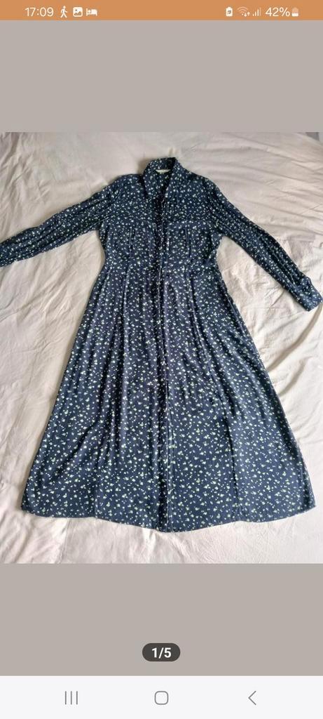 Tom Tailor jurk, Kleding | Dames, Jurken, Zo goed als nieuw, Blauw, Onder de knie, Ophalen of Verzenden