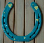 hoefijzer blauw met hartjes, Ophalen of Verzenden, Nieuw, Overige soorten