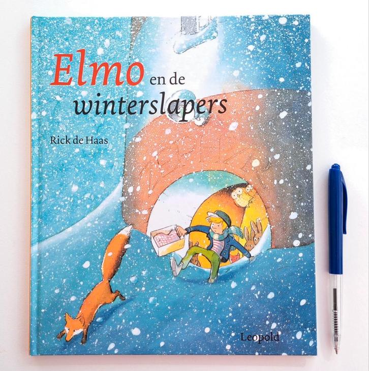 Rick de Haas - Elmo en de winterslapers., Boeken, Prentenboeken en Plaatjesalbums, Zo goed als nieuw, Ophalen of Verzenden