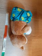 AH hamster knuffel zomer met strandbal 30 cm, Ophalen of Verzenden, Overige typen