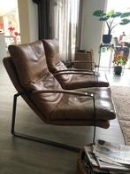 twee Lex fauteuils industriele stijl, Huis en Inrichting, Fauteuils, 75 tot 100 cm, Gebruikt, Metaal, Industriele stijl