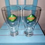 Palm bierglas ober: -Oh!- -Ooohh!!- Oooooober 2 stuks, Verzamelen, Ophalen, Gebruikt, Glas of Glazen, Palm