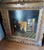 Prachtig schilderstuk., Ophalen, Hout, 50 tot 75 cm