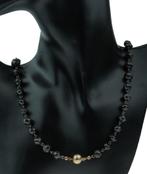 Actie! Antieke granaten dames ketting 14 karaats gouden slot, Sieraden, Tassen en Uiterlijk, Antieke sieraden, Ophalen of Verzenden