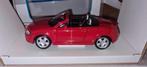 Maisto Audi TT Roadster Cabriolet rood 1:24 nieuw in doos, Hobby en Vrije tijd, Modelauto's | 1:24, Ophalen of Verzenden, Nieuw