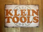 Klein Tools metalen reclamebord / wandbord (old Look), Verzamelen, Merken en Reclamevoorwerpen, Reclamebord, Nieuw, Ophalen of Verzenden