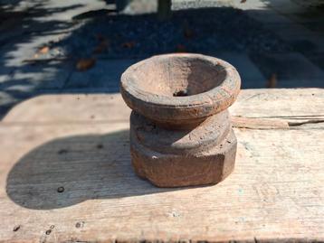 Houten Kandelaar - Rustiek & Uniek beschikbaar voor biedingen