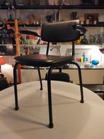 Vintage Ahrend de Cirkel stoelen met armleuningen, Huis en Inrichting, Stoelen, Ophalen, Gebruikt, ., Zwart