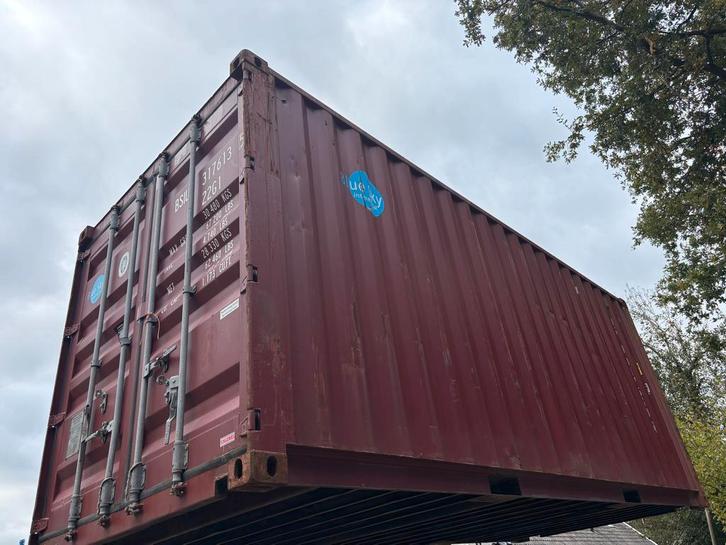 Gebruikte zeecontainer wind en waterdicht prijs is vanaf, Zakelijke goederen, Machines en Bouw | Keten en Containers, Ophalen