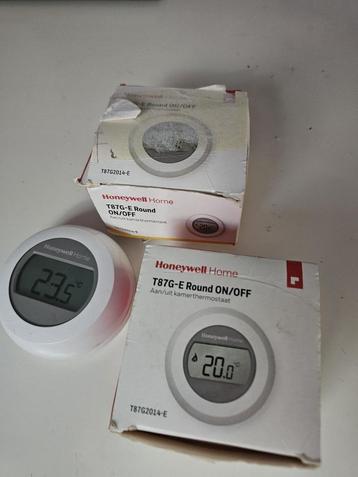 Honeywell Round On/Off thermostaat  3 stuks (2 nieuw in doos beschikbaar voor biedingen