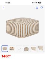 Nieuwe poef - 60x60x35 cm, Vierkant, Nieuw, Ophalen of Verzenden, Stof